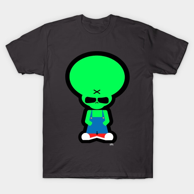 Cool Alien T-Shirt by ZoinksTeez